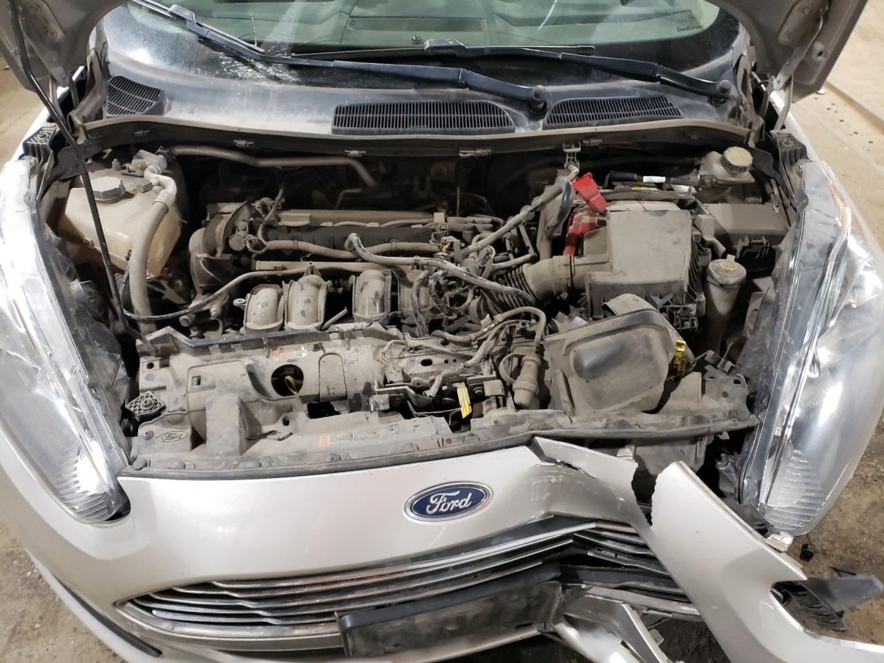 2017 Ford Fiesta S VIN: 3FADP4TJ8HM116487 Lot: 70059815