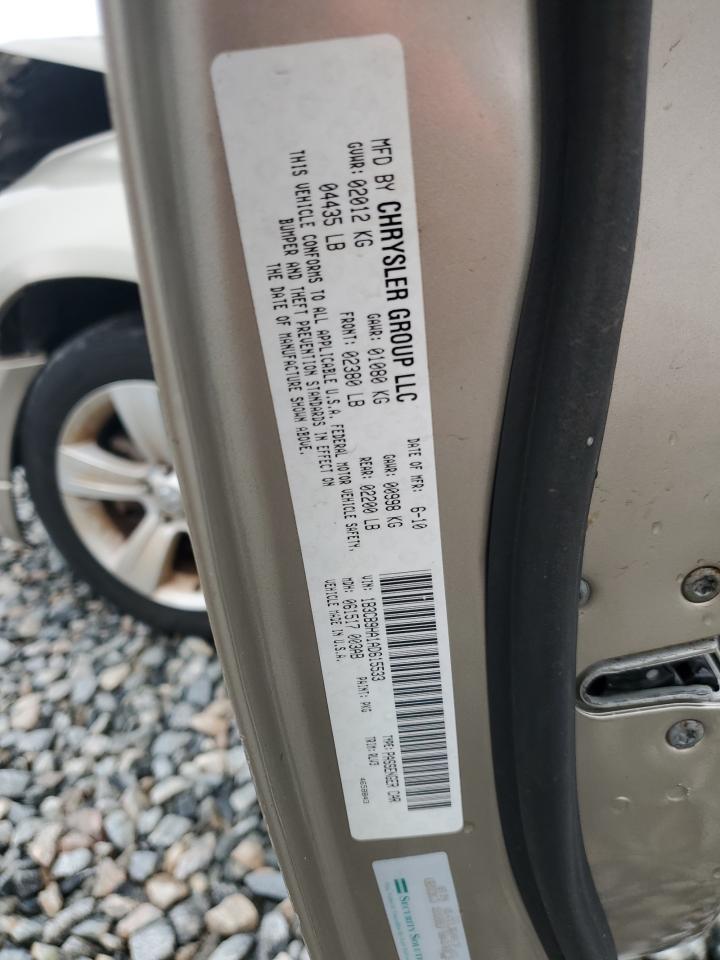 2010 Dodge Caliber Uptown VIN: 1B3CB9HA1AD615533 Lot: 86652815