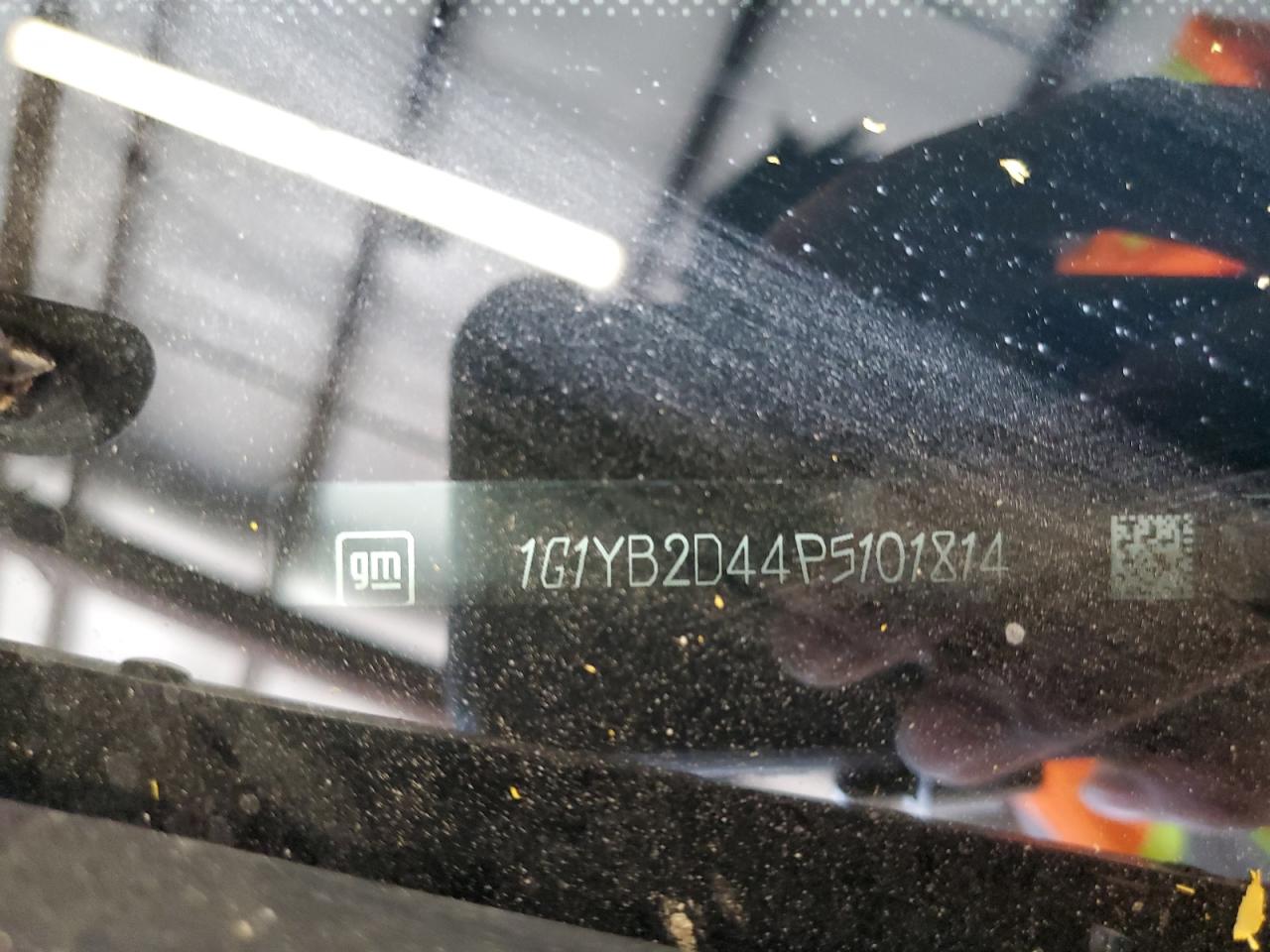 2023 Chevrolet Corvette Stingray 2Lt VIN: 1G1YB2D44P5101814 Lot: 69844295