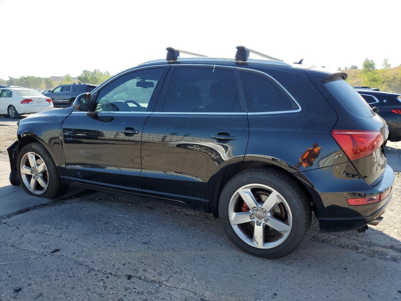 2009 Audi Q5 3.2 black null gas WA1KK78R09A024587 photo #3