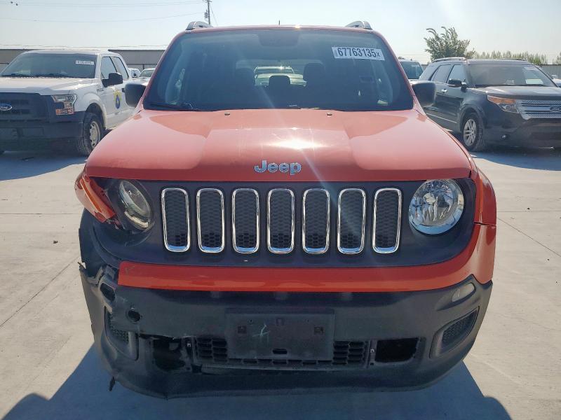  JEEP RENEGADE 2018 Оранжевый
