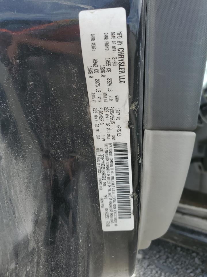 2009 Chrysler Pt Cruiser VIN: 3A8FY48939T586568 Lot: 70227615