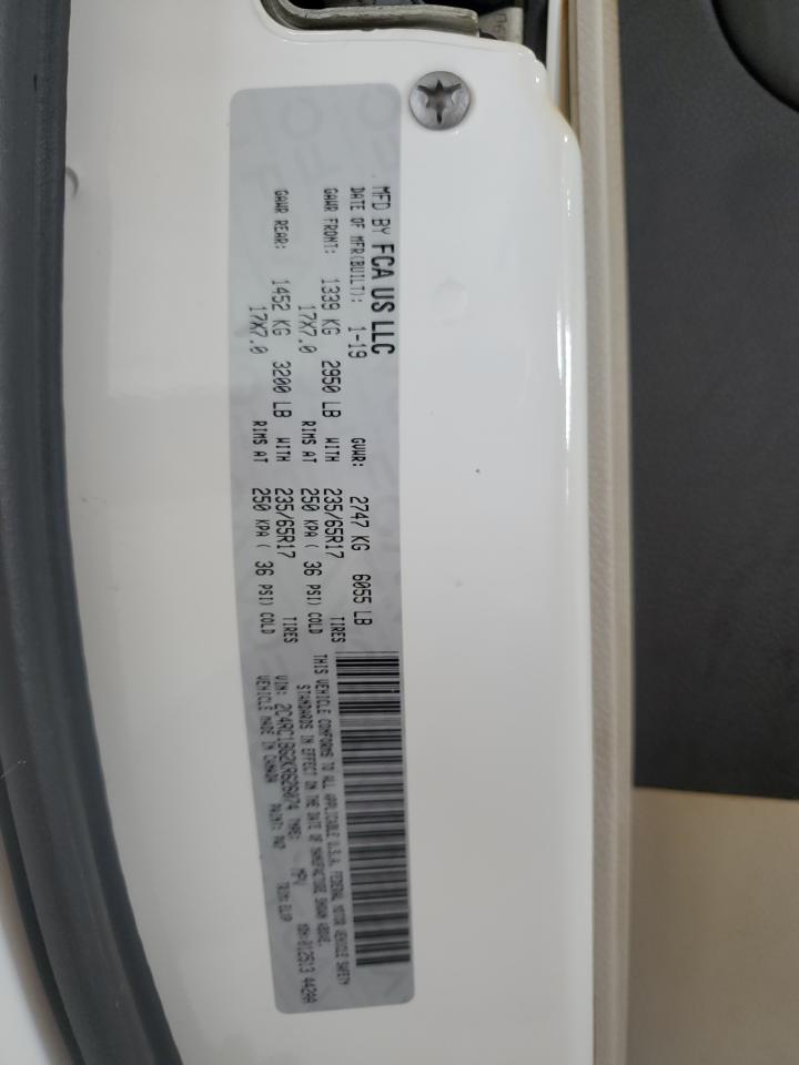 2019 Chrysler Pacifica Touring L VIN: 2C4RC1BG2KR626074 Lot: 68841935