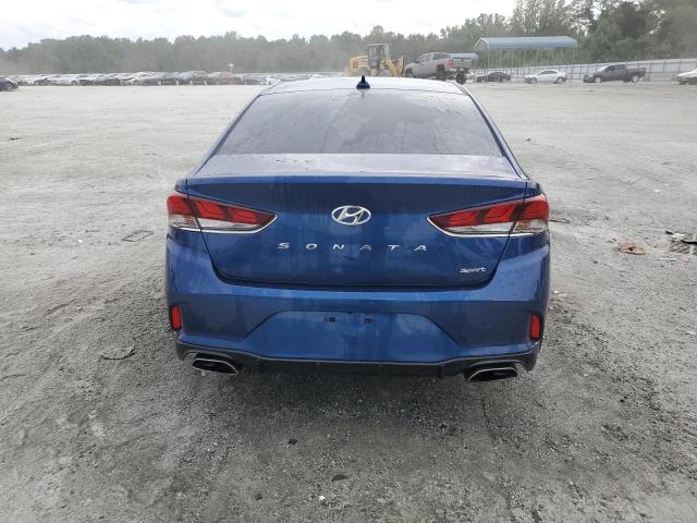  HYUNDAI SONATA 2018 Синий