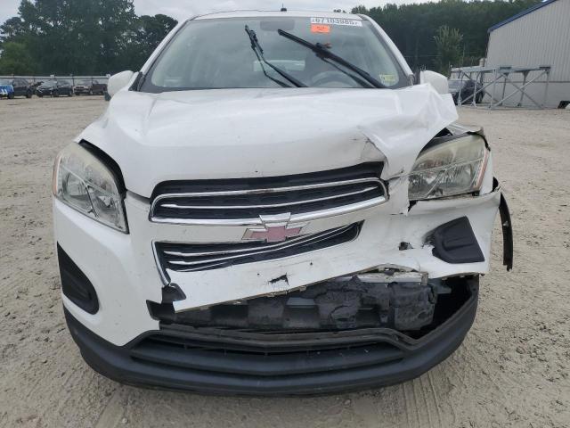  CHEVROLET TRAX 2016 White