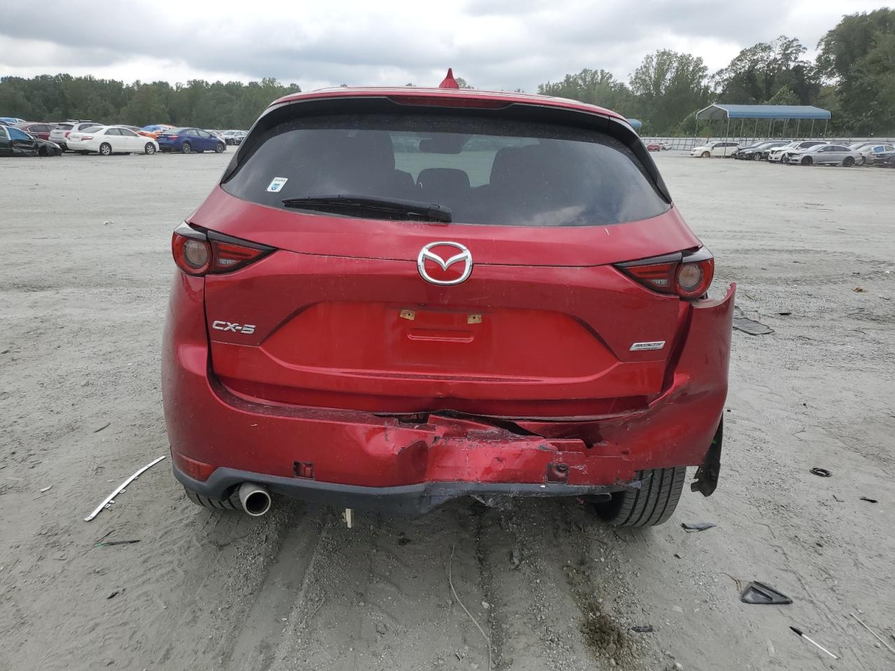 2019 Mazda Cx-5 Grand Touring VIN: JM3KFADMXK1572191 Lot: 70021195