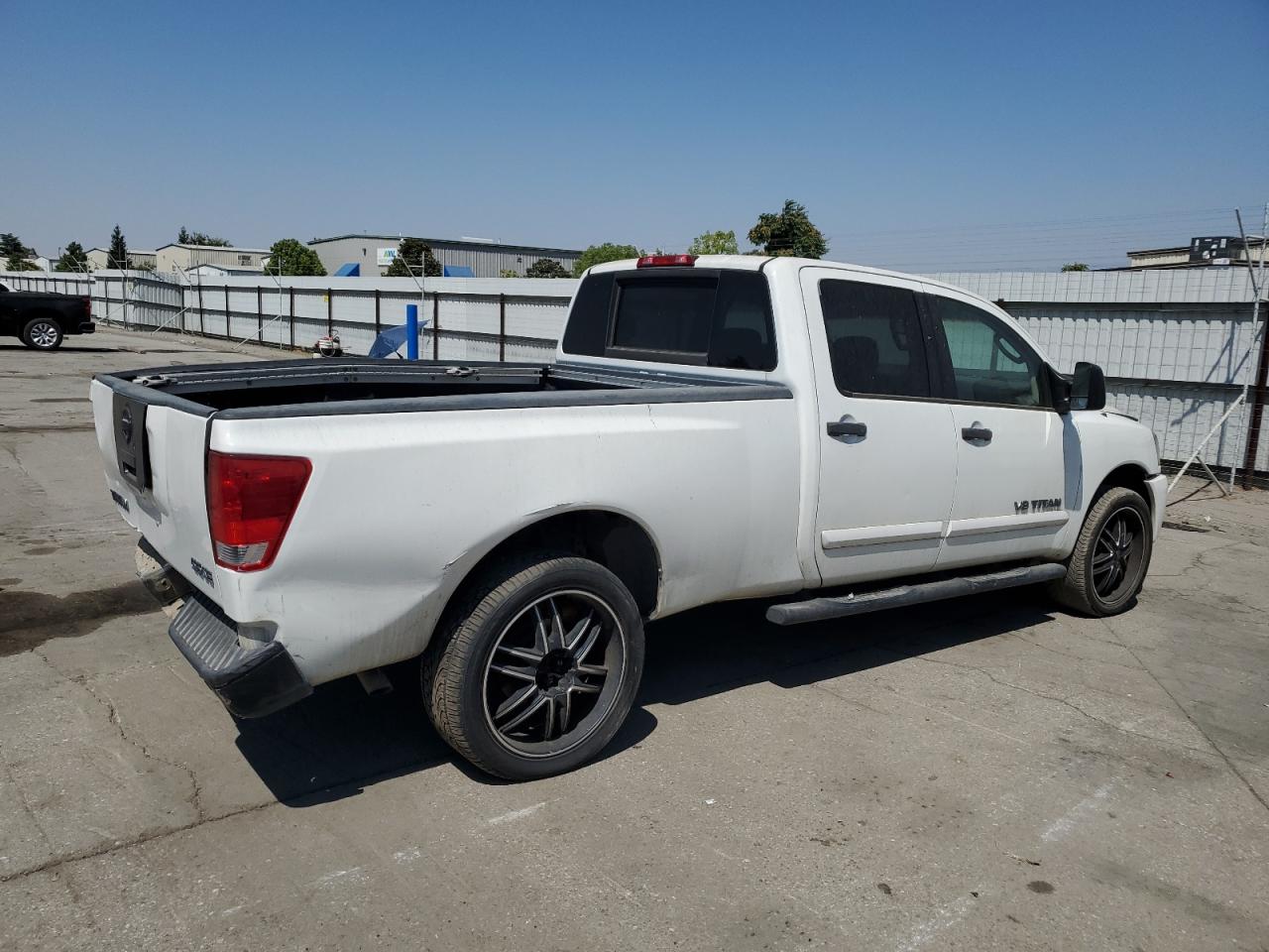 2008 Nissan Titan Xe white other gas 1N6AA07G48N305324 photo #4