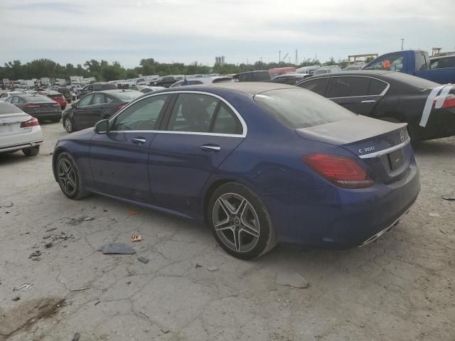  MERCEDES-BENZ C-CLASS 2021 Синий