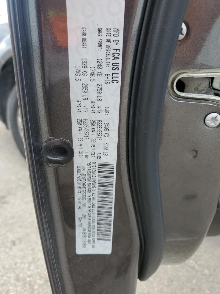 2016 Dodge Journey Se VIN: 3C4PDCAB0GT223253 Lot: 70986255