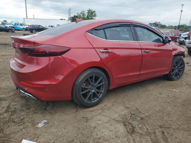  HYUNDAI ELANTRA 2017 Czerwony