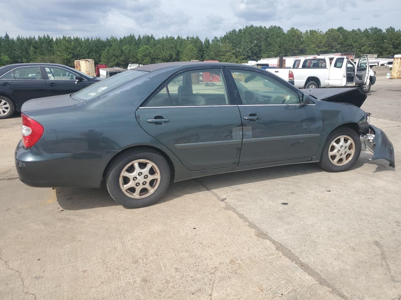 2003 Toyota Camry Le turquoise null gas 4T1BE32KX3U693680 photo #4