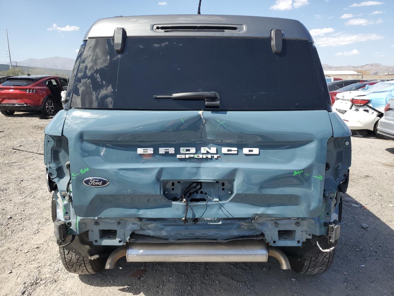 2023 Ford Bronco Sport Badlands VIN: 3FMCR9D96PRE06144 Lot: 69245035