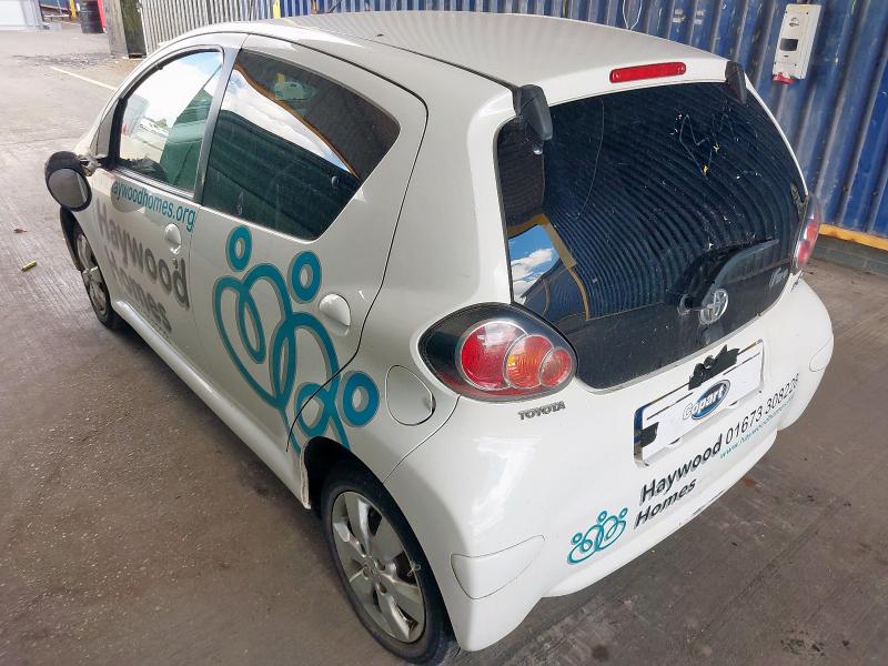 2013 TOYOTA AYGO FIRE
