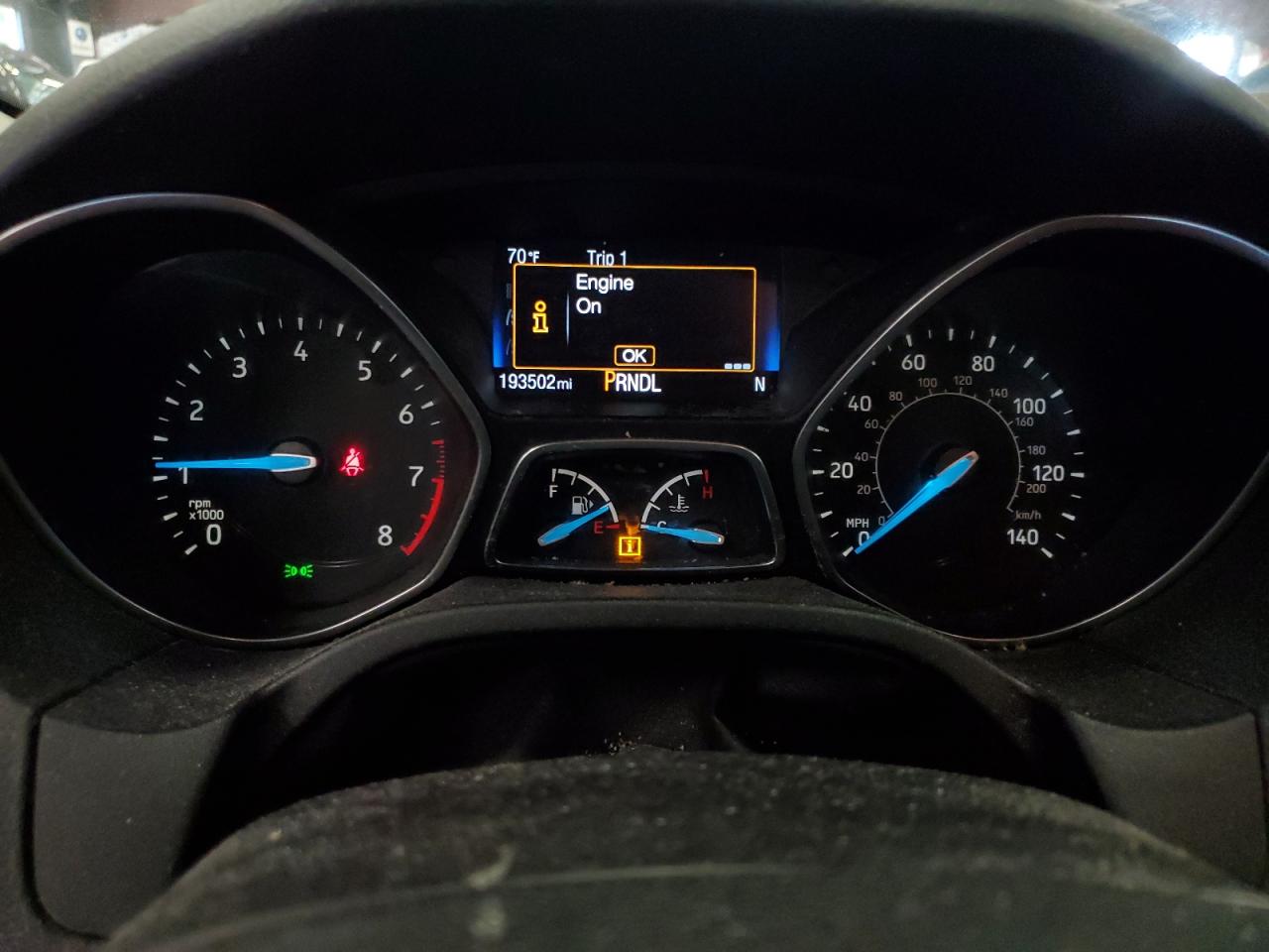 2016 Ford Focus Se VIN: 1FADP3K24GL204635 Lot: 70439695