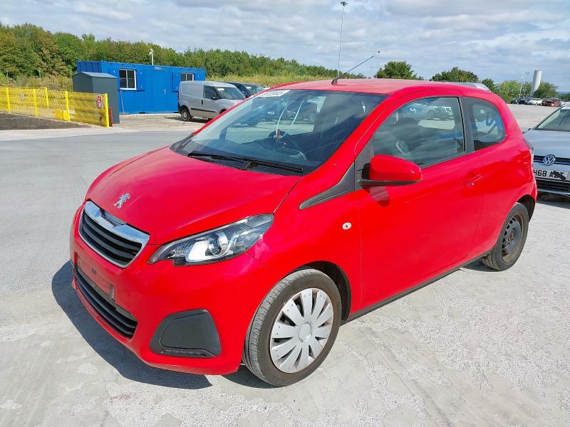 2016 PEUGEOT 108 ACTIVE for sale at Copart ST HELENS