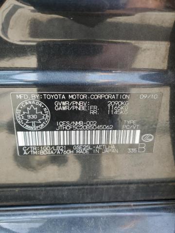 2011 LEXUS IS 250  