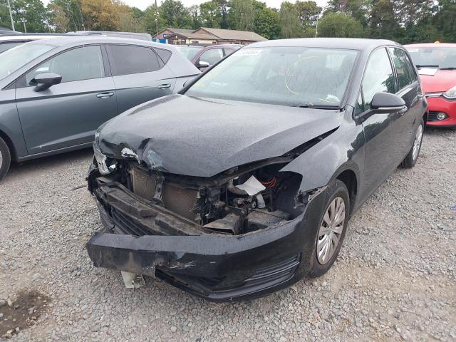 2015 VOLKSWAGEN GOLF S BLU for sale at Copart WOLVERHAMPTON