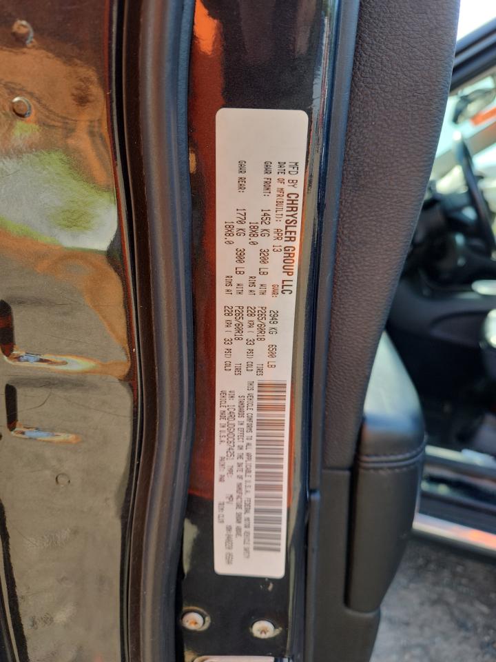 2013 Dodge Durango Crew VIN: 1C4RDJDGXDC674251 Lot: 70298395