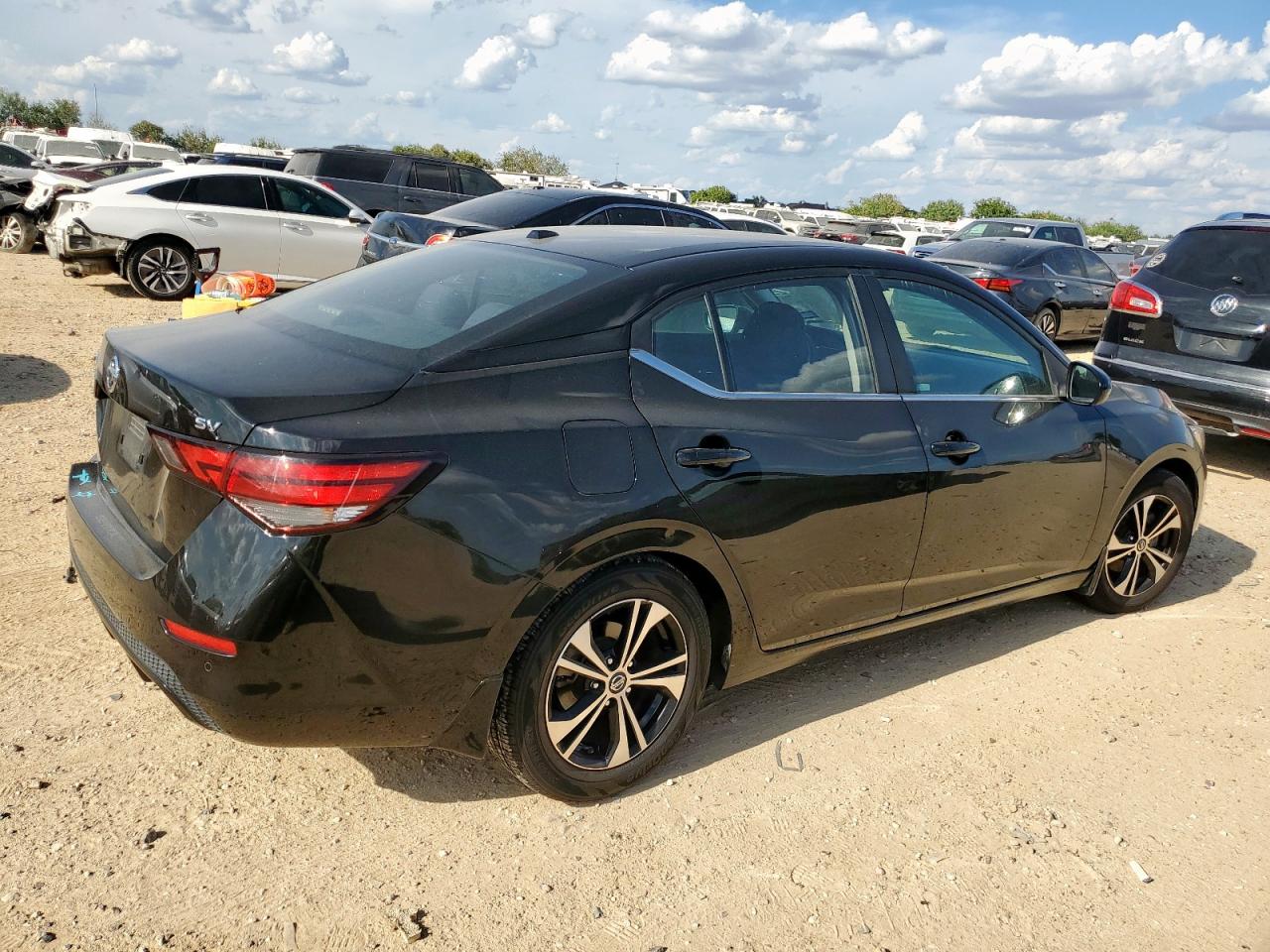 2021 Nissan Sentra Sv black null gas 3N1AB8CV7MY203096 photo #4