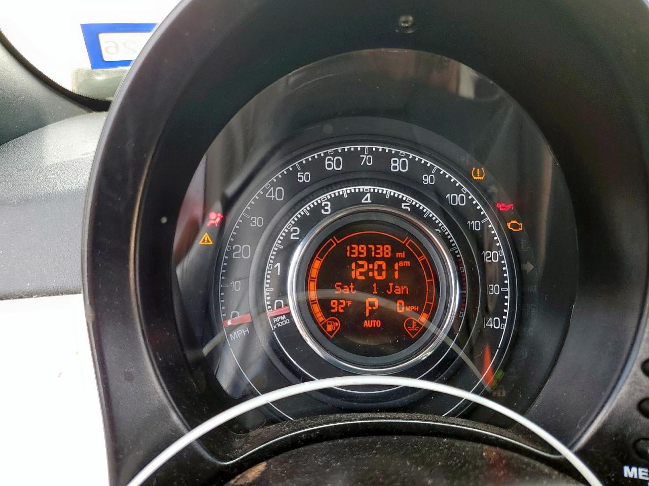 2012 Fiat 500 Sport VIN: 3C3CFFBR9CT316292 Lot: 70337835