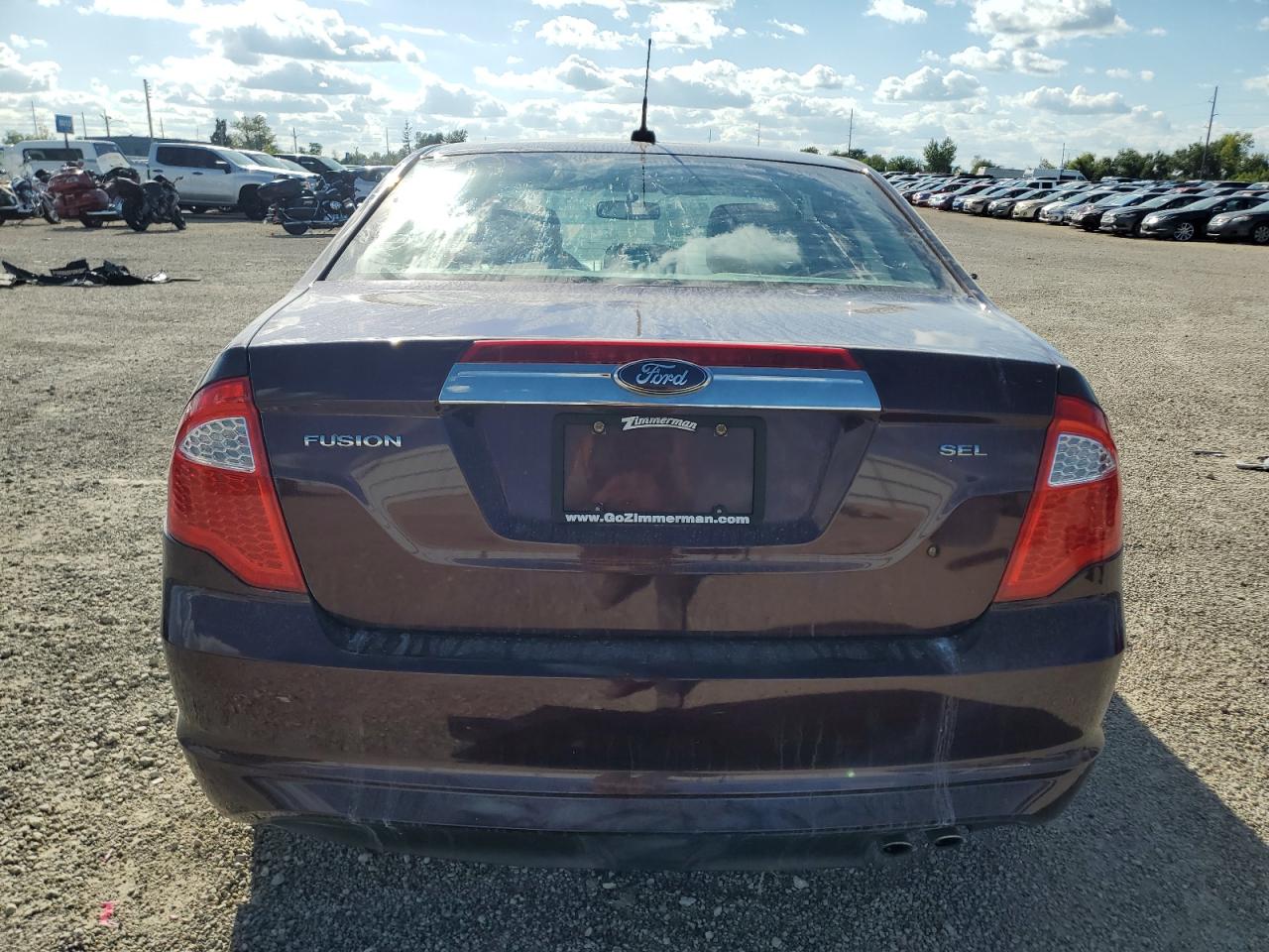 2012 Ford Fusion Sel VIN: 3FAHP0JA8CR431038 Lot: 70193705