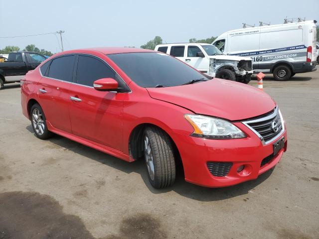  NISSAN SENTRA 2015 Czerwony