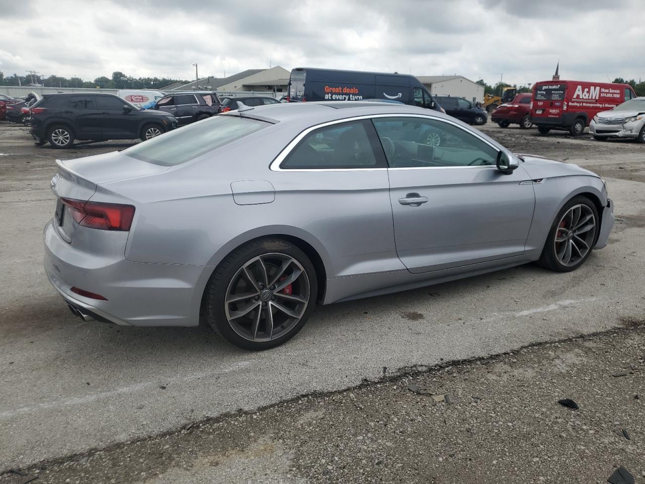 2018 Audi S5 Premium Plus silver null gas WAUP4AF56JA027319 photo #4