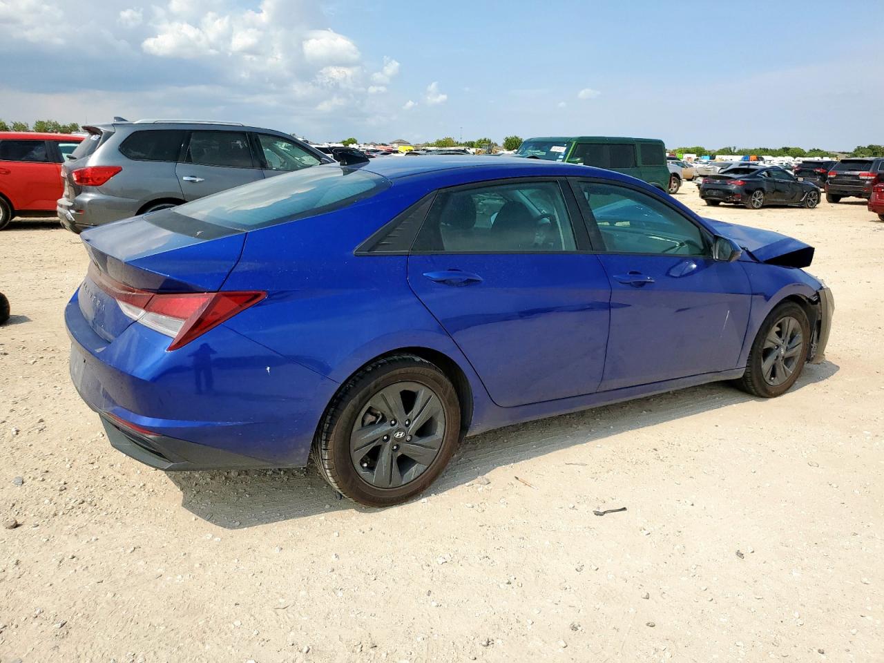 2022 Hyundai Elantra Sel blue null gas KMHLM4AG5NU286430 photo #4