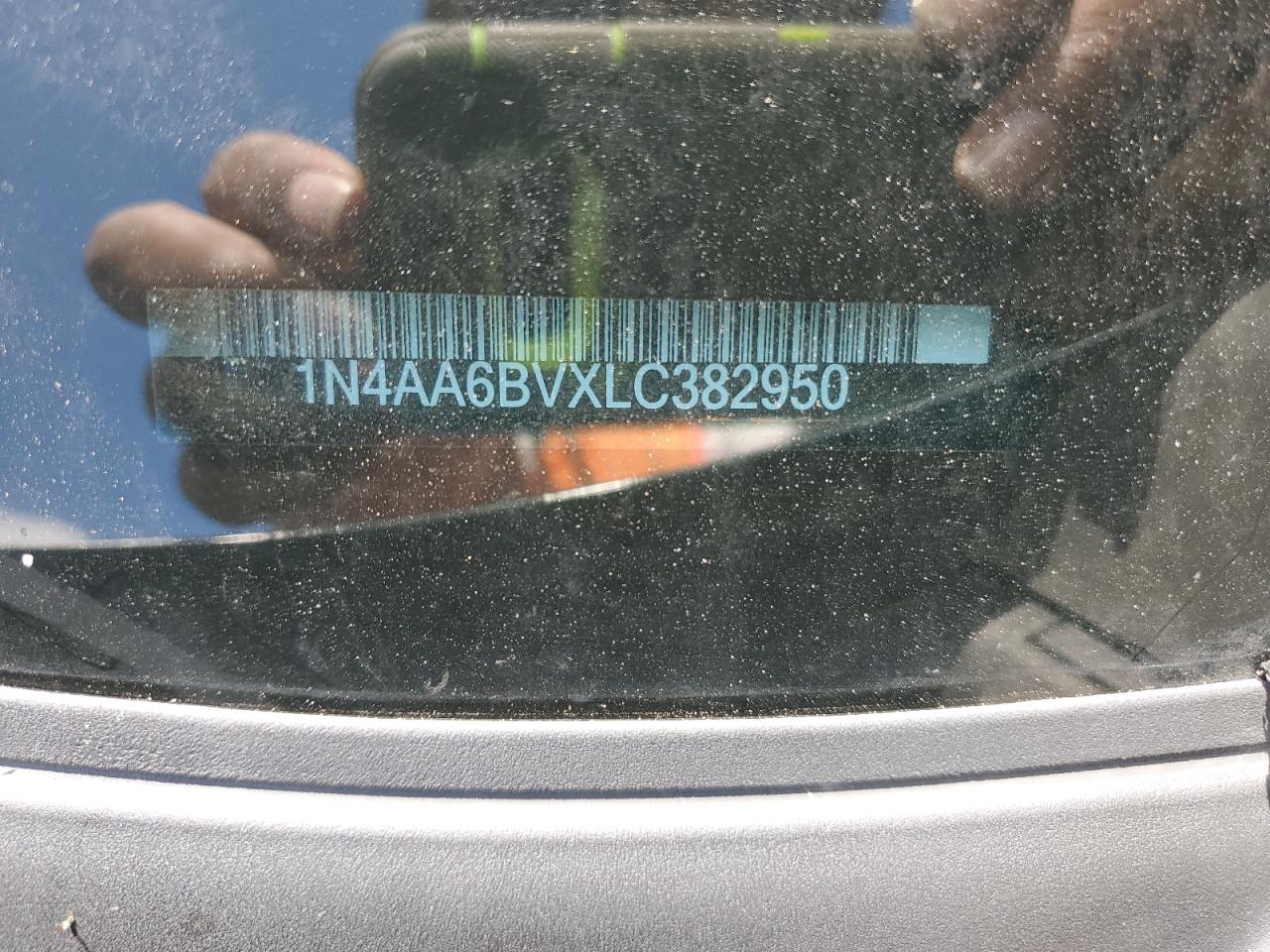 2020 Nissan Maxima S VIN: 1N4AA6BVXLC382950 Lot: 69128055