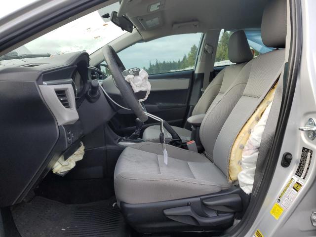  TOYOTA COROLLA 2016 Silver