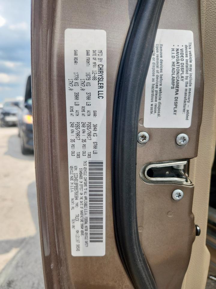 2009 Dodge Ram 1500 VIN: 1D3HB18P89S760304 Lot: 69803715