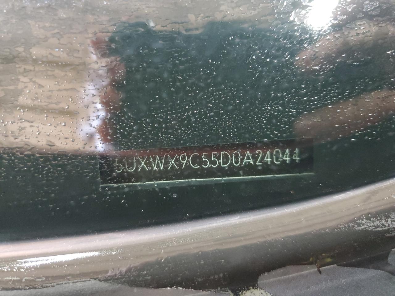 2013 BMW X3 xDrive28I VIN: 5UXWX9C55D0A24044 Lot: 69561225