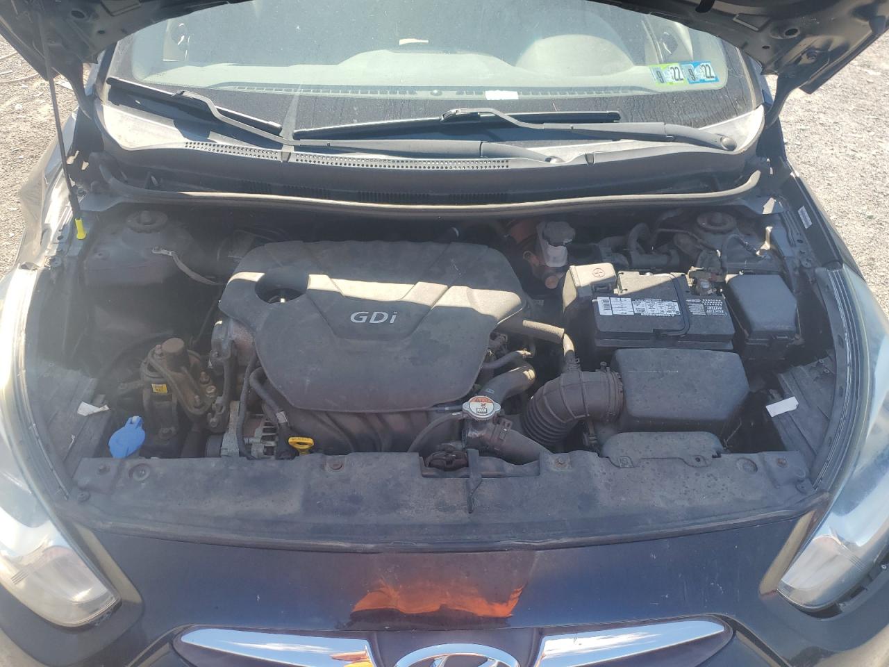 2014 Hyundai Accent Gls VIN: KMHCT4AE2EU679576 Lot: 69548245
