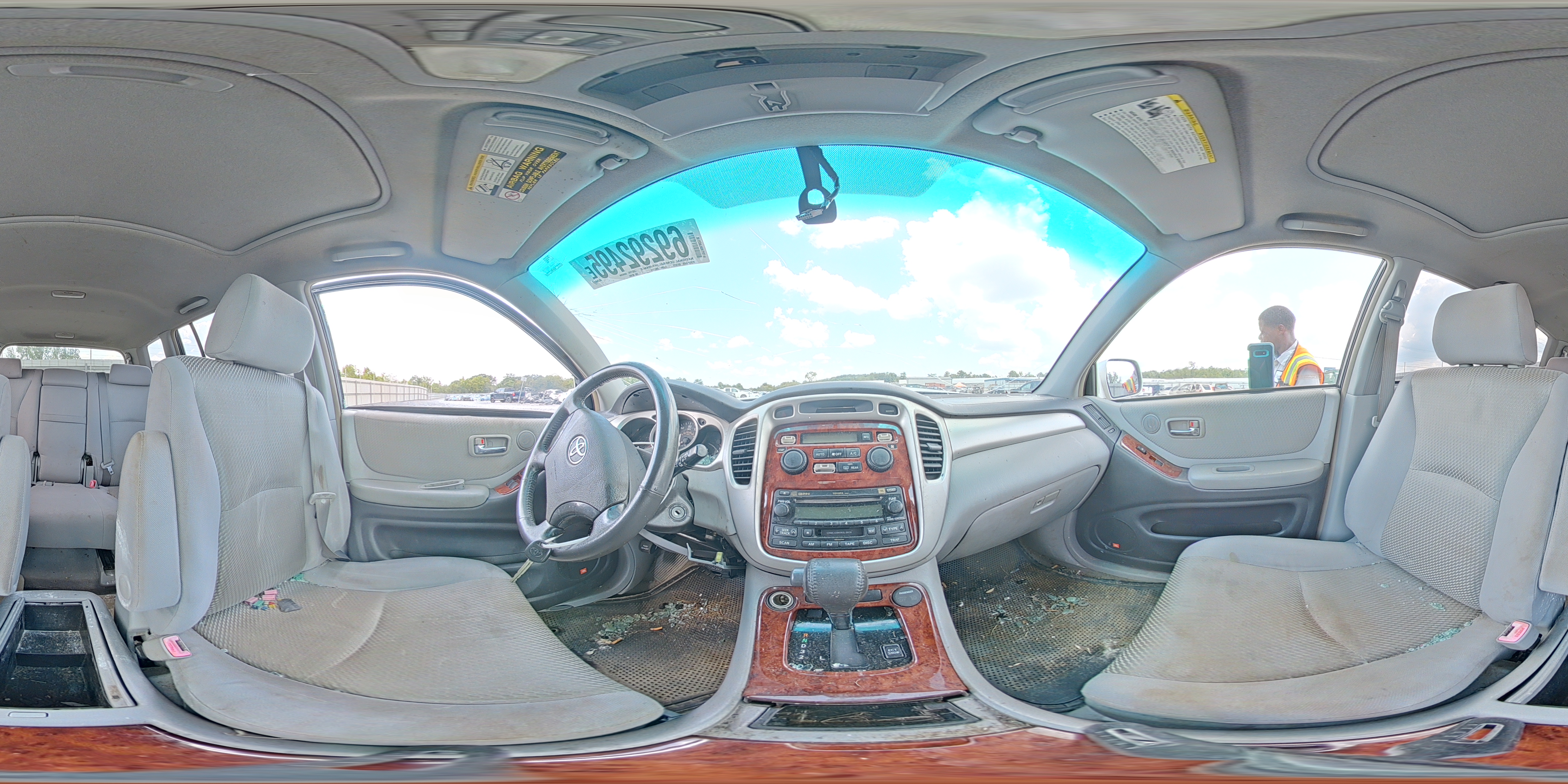 2004 Toyota Highlander Base VIN: JTEDP21A740001969 Lot: 69292495