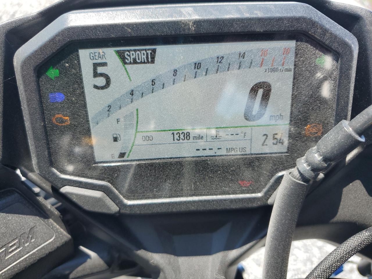 2024 Kawasaki Zx400 P VIN: ML5ZXCP1XRDA26384 Lot: 70122055