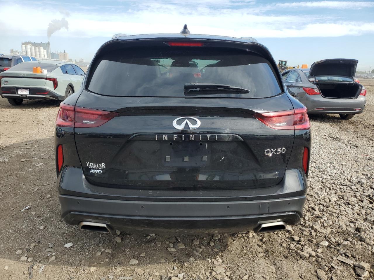 2022 Infiniti Qx50 Luxe VIN: 3PCAJ5BB8NF108162 Lot: 69987285