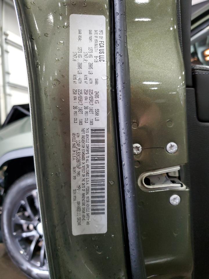 2019 Jeep Cherokee Latitude Plus VIN: 1C4PJMLB2KD287787 Lot: 68168125