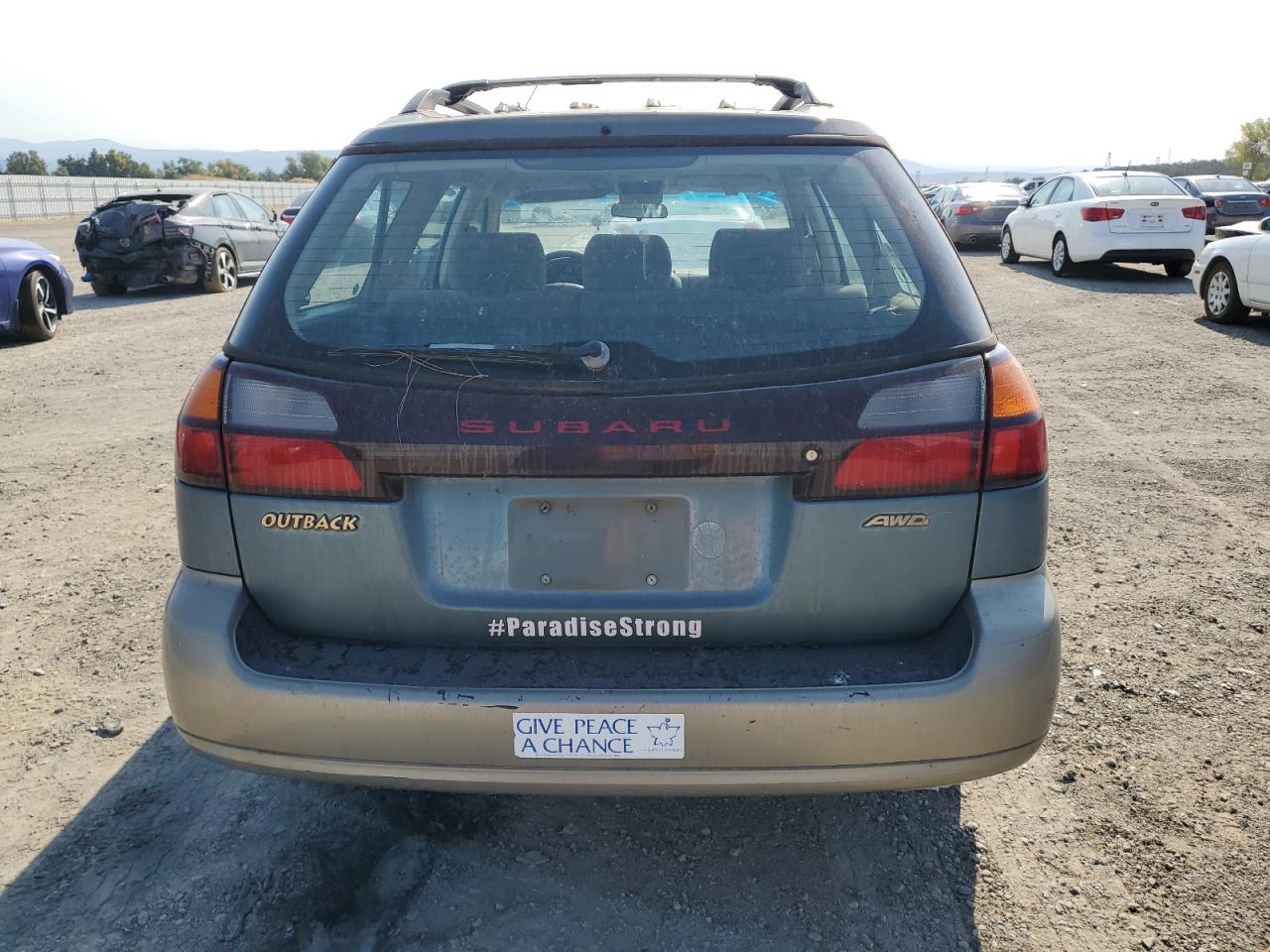 2001 Subaru Legacy Outback VIN: 4S3BH665917642314 Lot: 69240605