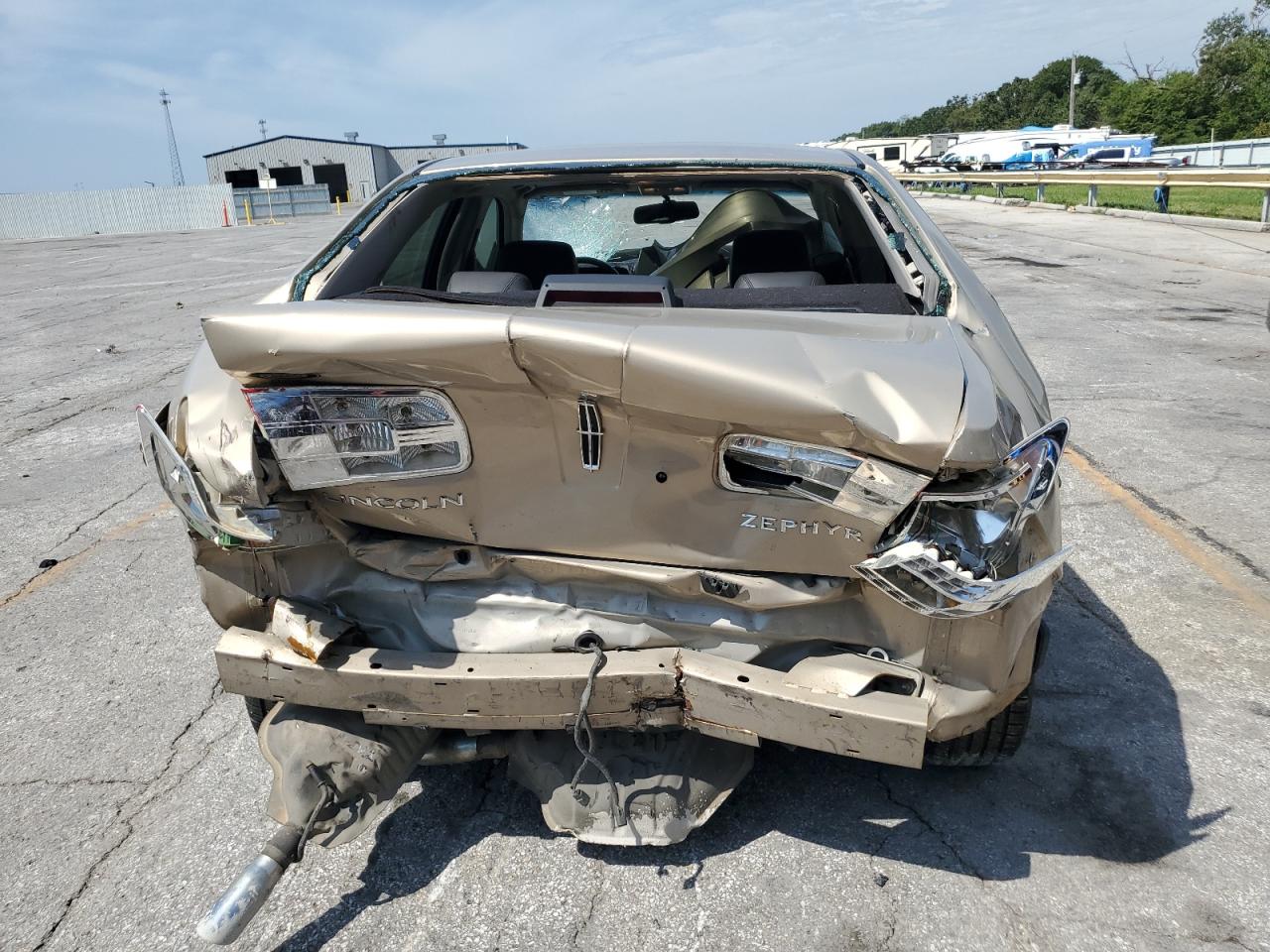 2006 Lincoln Zephyr VIN: 3LNHM26126R601837 Lot: 69236095