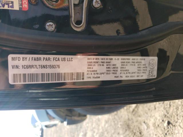 2022 RAM 1500 CLASSIC SLT  