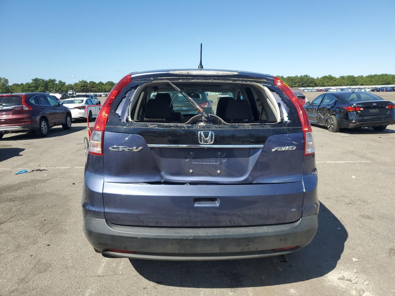 2014 Honda Cr-V Ex VIN: 2HKRM4H56EH701722 Lot: 70281555