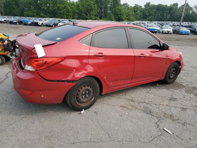  HYUNDAI ACCENT 2014 Czerwony