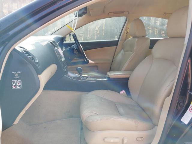 2007 LEXUS IS 250 SE-L AUTO 250 SE-L 4DR AUTO