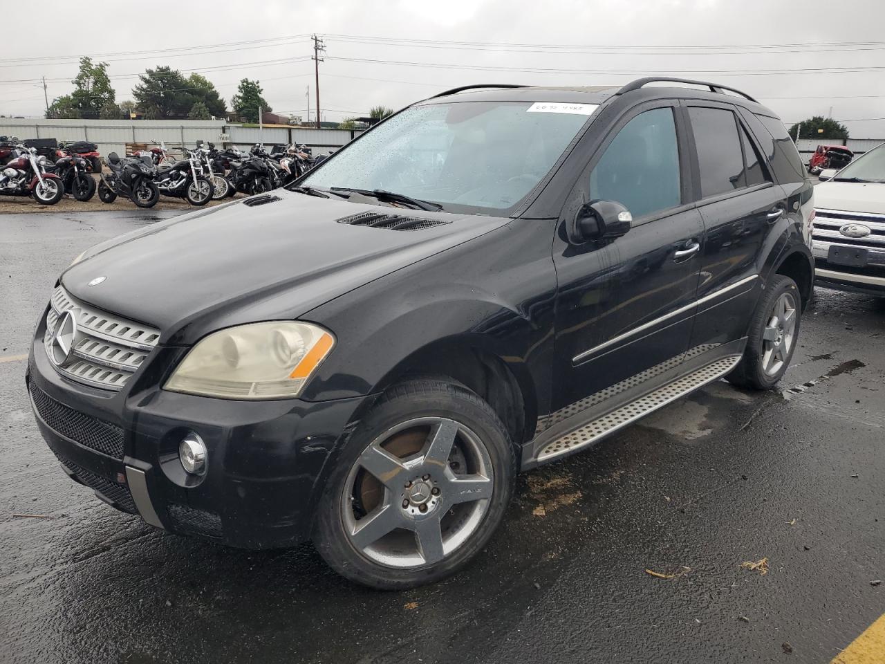 2008 Mercedes-Benz Ml 550 black null gas 4JGBB72EX8A373696 photo #1