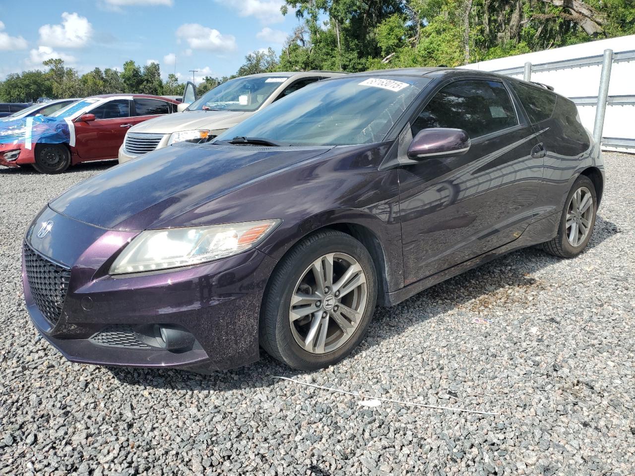 2013 HONDA CR-Z EX | JHMZF1D61DS003573