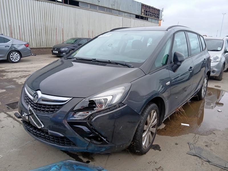 2014 VAUXHALL ZAFIRA TOU for sale at Copart PETERLEE