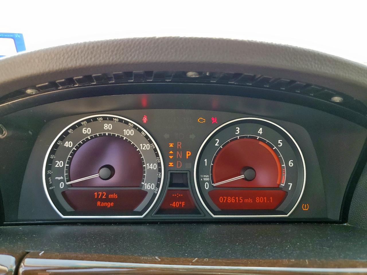 2008 BMW 750 Li VIN: WBAHN83598UT83013 Lot: 69928255