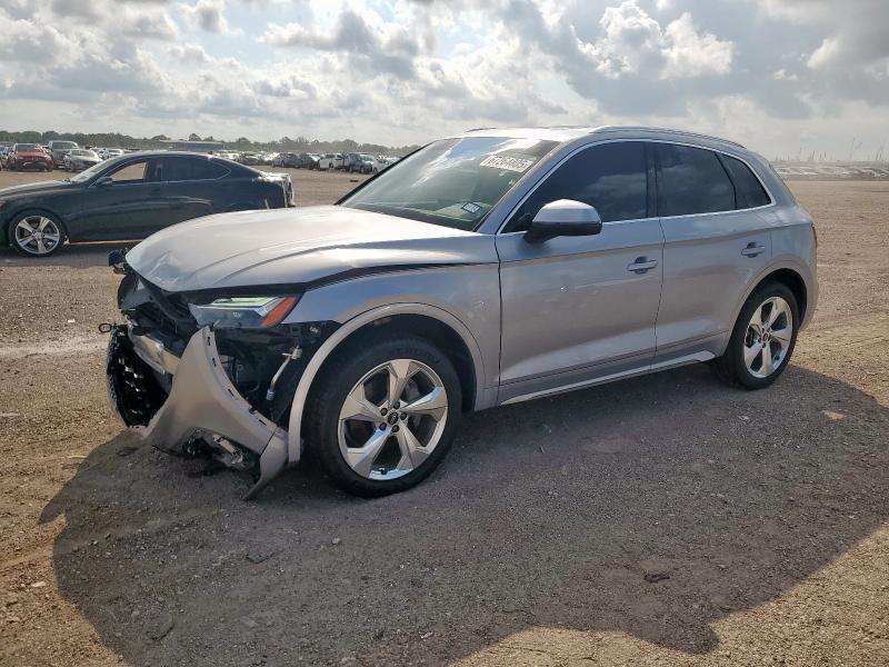  AUDI Q5 2021 Серебристый