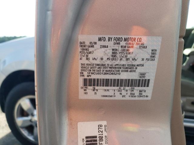 2008 FORD ESCAPE XLT