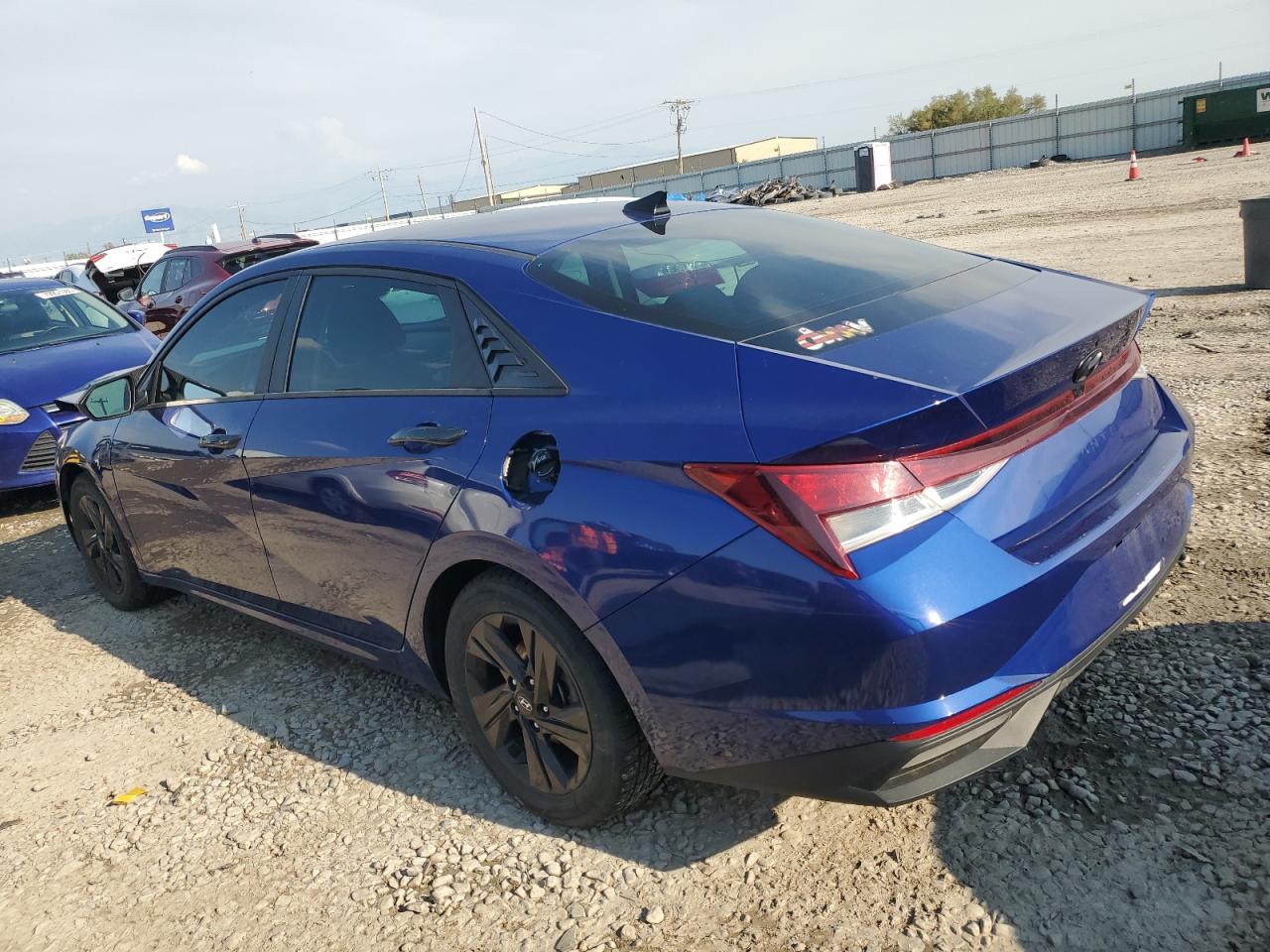 2021 Hyundai Elantra Sel blue null gas 5NPLM4AG9MH046049 photo #3